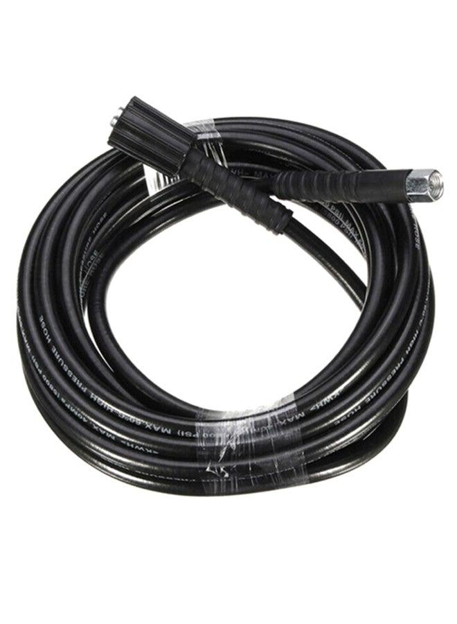 NIBEMINENT High Pressure Jet Washer Hose Tube For Karcher K2/K3 Black/Silver 15meter - Image 2