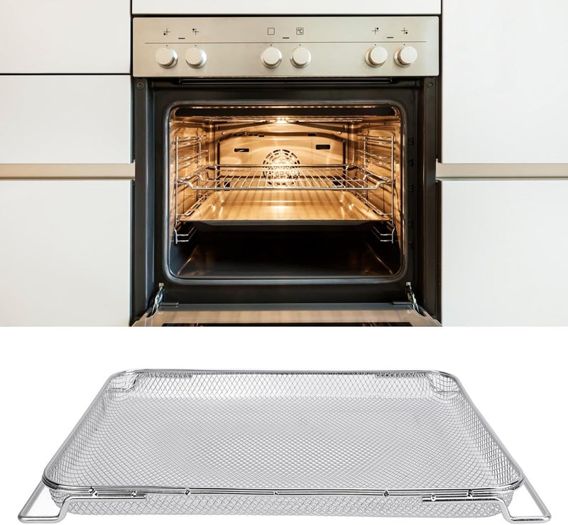 Multi-purpose Stainless Steel Air Fryer Basket, Stainless Steel Air Fryer Accessories Multifunction Fryer Oven Basket Rack for SP100 SP101B1 SP101C Personal & public compatible - Image 5