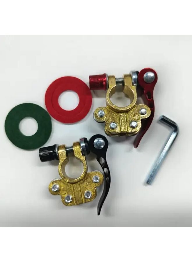 مشابك بطارية النحاس ذات التوصيل السريع، زوج واحد متوافق مع مختلف المركبات - Image 1