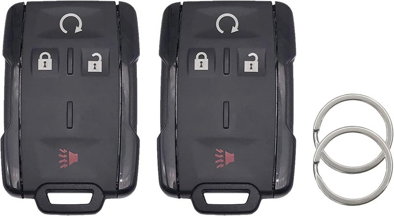 BTOZRF 2 Pack Replacement Key Fob Case Shell for GMC Sierra Canyon Chevy Silverado Colorado M3N-32337100 - Image 1
