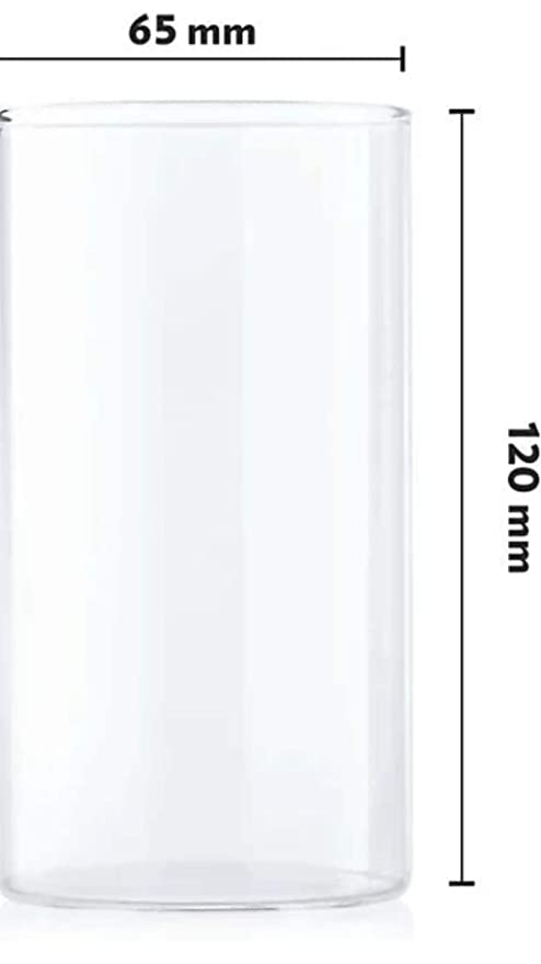 Coolkart Unbreakable Stylish Transparent Water GlassJuice GlassBeer GlassWine Glass Polycarbonate Glass Pack of 12 - Image 5