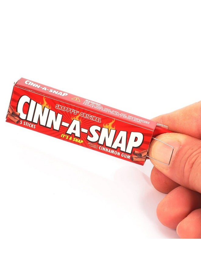 Laughing Smith - Snap Gum Shock Prank Hilarious Shocking Chewing Gum Prank & Gag Snappy Shocker Fake Gum Funny 'Pull Here' & 'Snap' Joke Superior To Electric Shock Zap Gum - Image 1