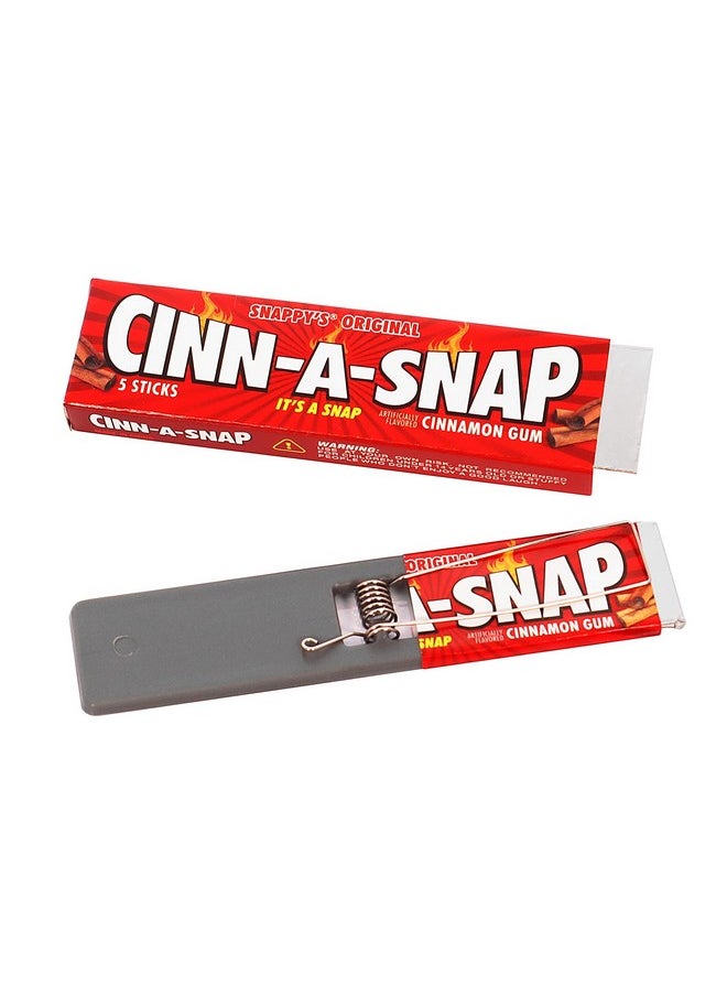 Laughing Smith - Snap Gum Shock Prank Hilarious Shocking Chewing Gum Prank & Gag Snappy Shocker Fake Gum Funny 'Pull Here' & 'Snap' Joke Superior To Electric Shock Zap Gum - Image 1