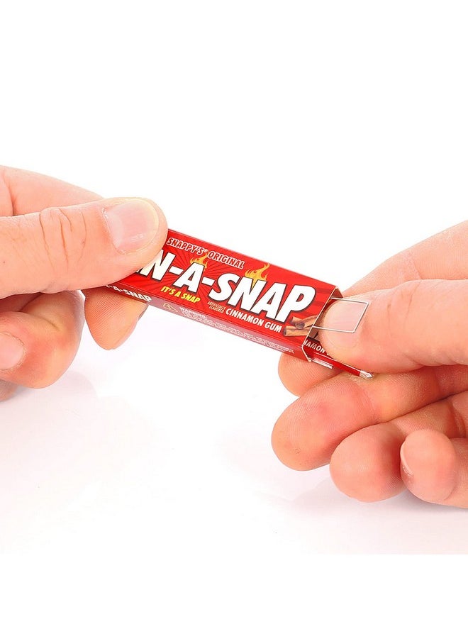 Laughing Smith - Snap Gum Shock Prank Hilarious Shocking Chewing Gum Prank & Gag Snappy Shocker Fake Gum Funny 'Pull Here' & 'Snap' Joke Superior To Electric Shock Zap Gum - Image 1