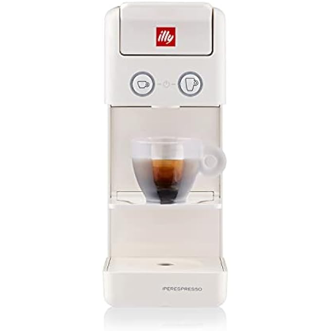إيلي ماكينة صنع القهوة Y33 Iperespresso Espresso Filter Capsules ماكينة صنع القهوة بتصميم صغير الحجم باللون الأبيض - Image 1