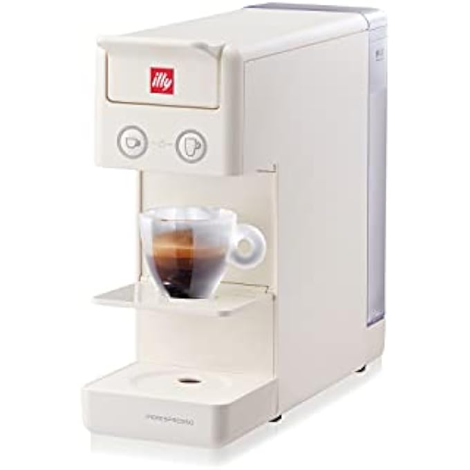 إيلي ماكينة صنع القهوة Y33 Iperespresso Espresso Filter Capsules ماكينة صنع القهوة بتصميم صغير الحجم باللون الأبيض - Image 2