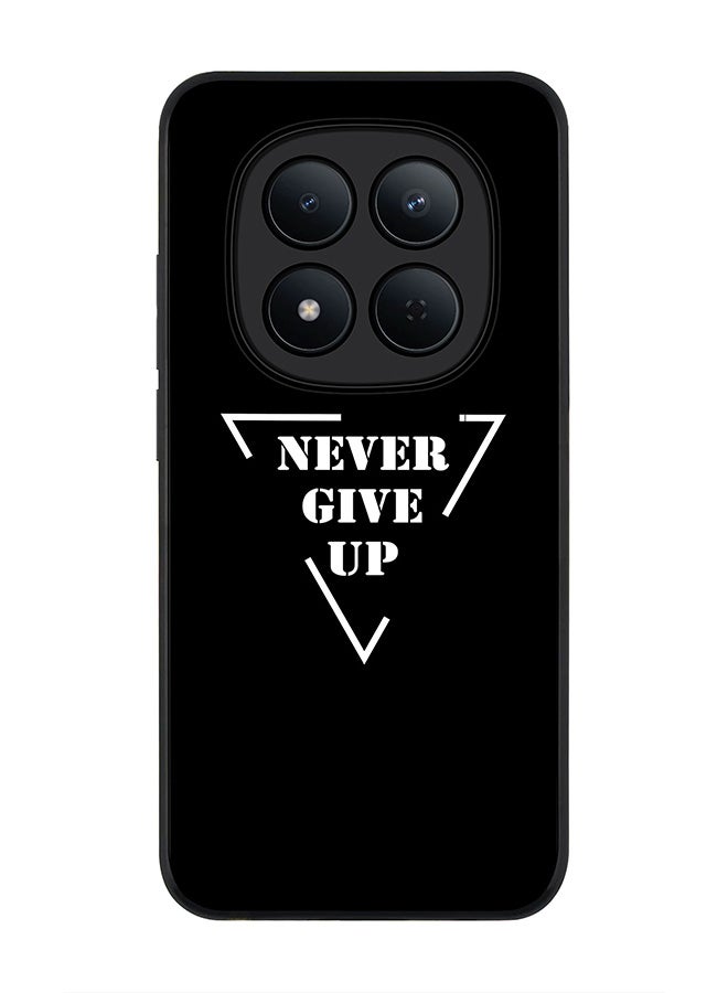 For Xiaomi Redmi Note 15 Pro 5G Case,Slim fit Camera Protection, Shockproof Thin Phone cover  - Never give up
