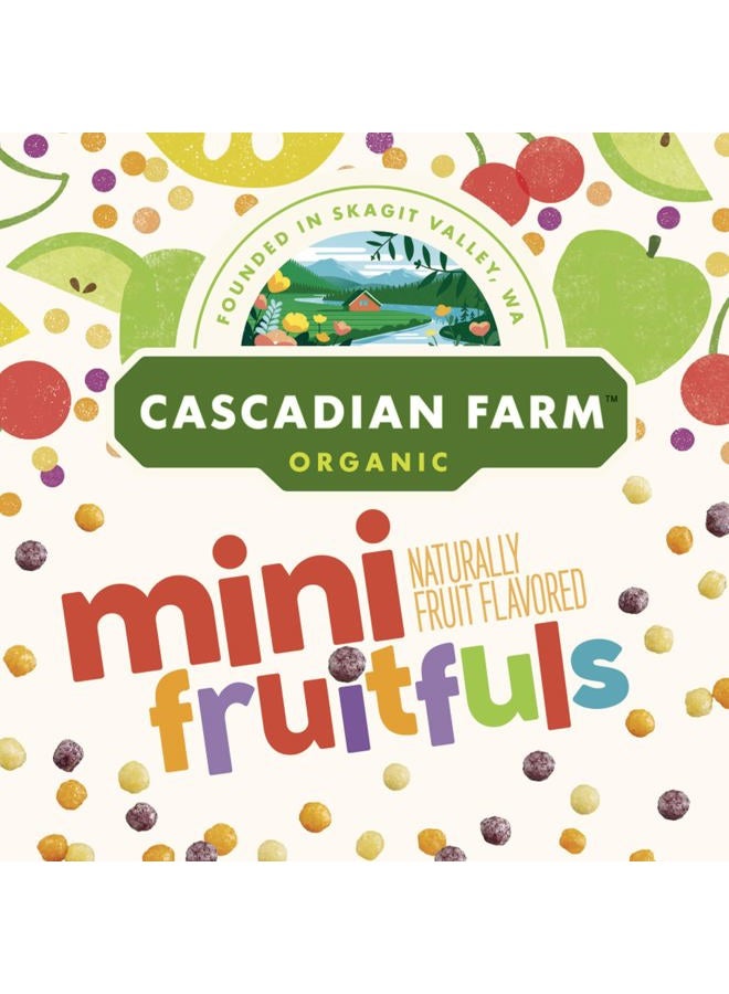 CASCADIAN FARM Organic Mini Fruitfuls Kids Cereal, School Lunch Snacks Ingredient, After School Snack, Made With Whole Grain, 11.1 oz - Image 3