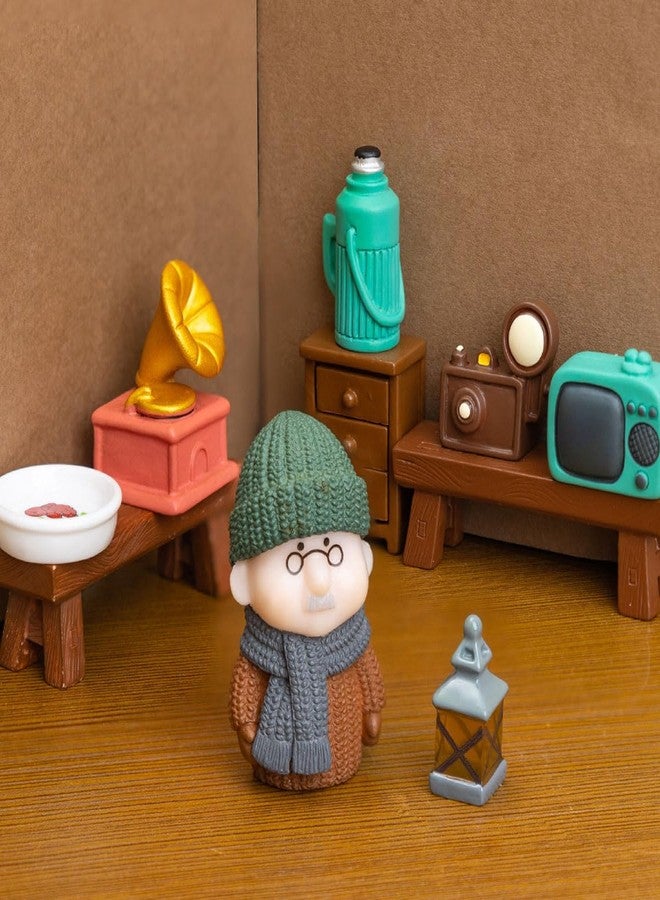 XFSAFDM 7Pcs Miniature Decorative Items, Retro Resin Ornaments for Home Decor, Garden Decoration, Car Dashboard, Gift Giving, Fairy Garden and Dollhouse Accessories - Image 5