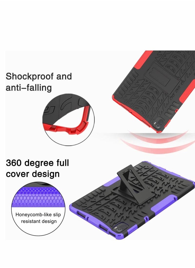 Case for Mi Pad 5 /MI Pro 11.0 inch Hybrid Armor Heavy Duty 2 in 1 TPU + PC Dual Layer Shockproof Tablet with Kickstand