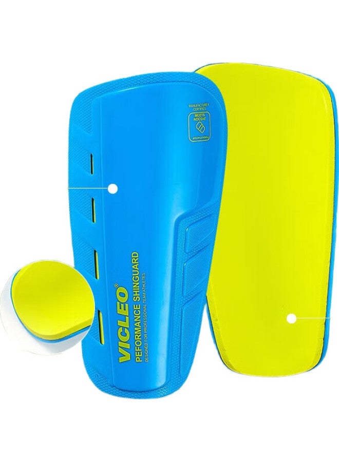 Vicleo Children And Youth Soccer Shin Guards And Ankle Pads, Insert-Type, One Pair, V820216, Blue, Size S - Image 2
