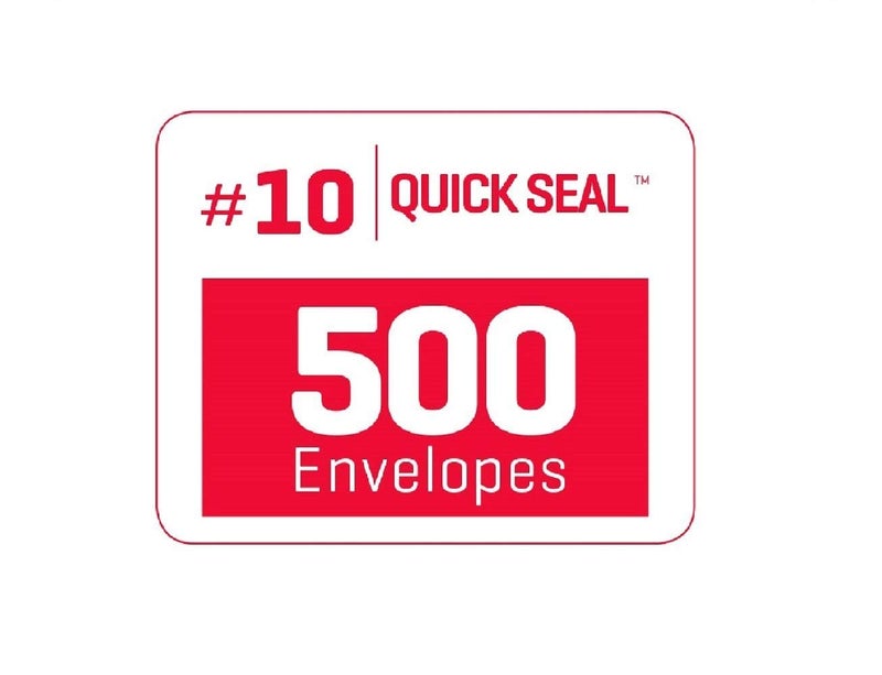 Aimoh 500#10 Single Left Window SELF Seal Security Envelopes - Super Strong Quick-Seal Self Sealing Closure, Security Tinted, Size 4-1/8 x 9-1/2 Inches, 24 LB - 500 Count (35210) - Image 5