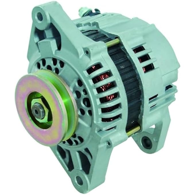 LUCAS ALTERNATOR 13778 COMPATIBLE WITH NISSAN FRONTIER PICKUP L4 2.4L 1998-2004 9804 231009Z000 2310M3S500RW 231009Z000 2310M3S500RW 231003S500 231003S500R 231003S501 2310M3S500RW - Image 1