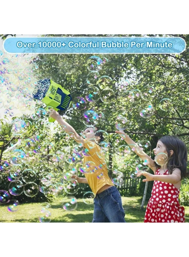 Bubble Rocket Electric Gun Toy – Automatic Bubble Blower Shooter for Kids | Rechargeable Bubble Machine with Lights & Music | Fun Outdoor Toy for Boys & Girls - Image 4