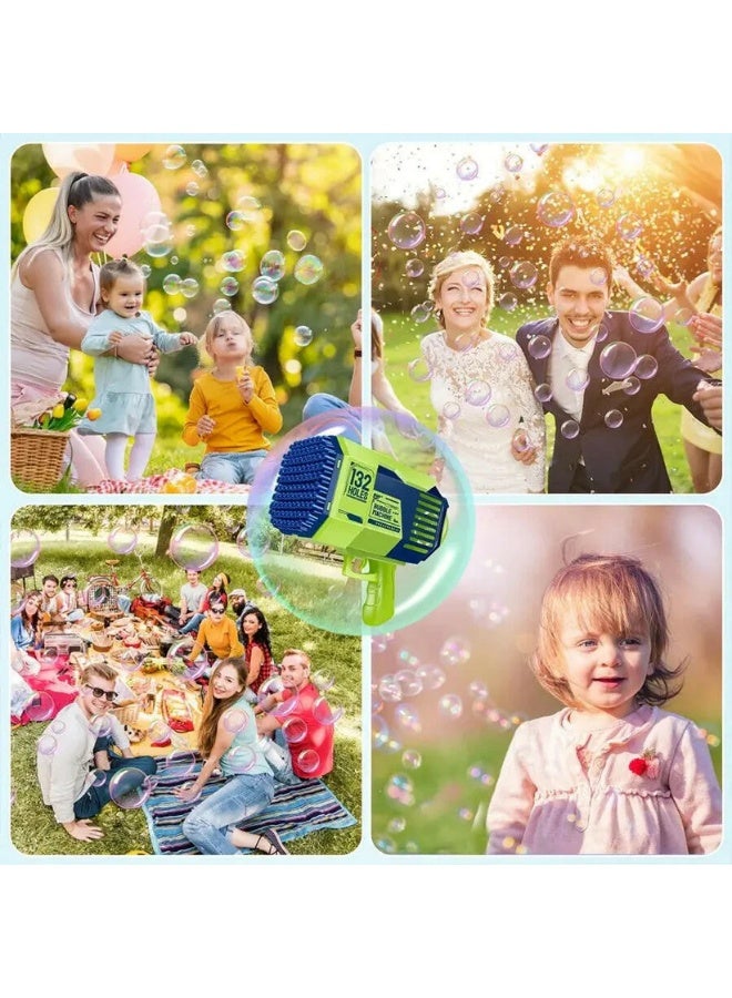 Bubble Rocket Electric Gun Toy – Automatic Bubble Blower Shooter for Kids | Rechargeable Bubble Machine with Lights & Music | Fun Outdoor Toy for Boys & Girls - Image 5