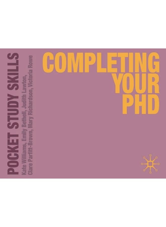 Completing Your PhD 