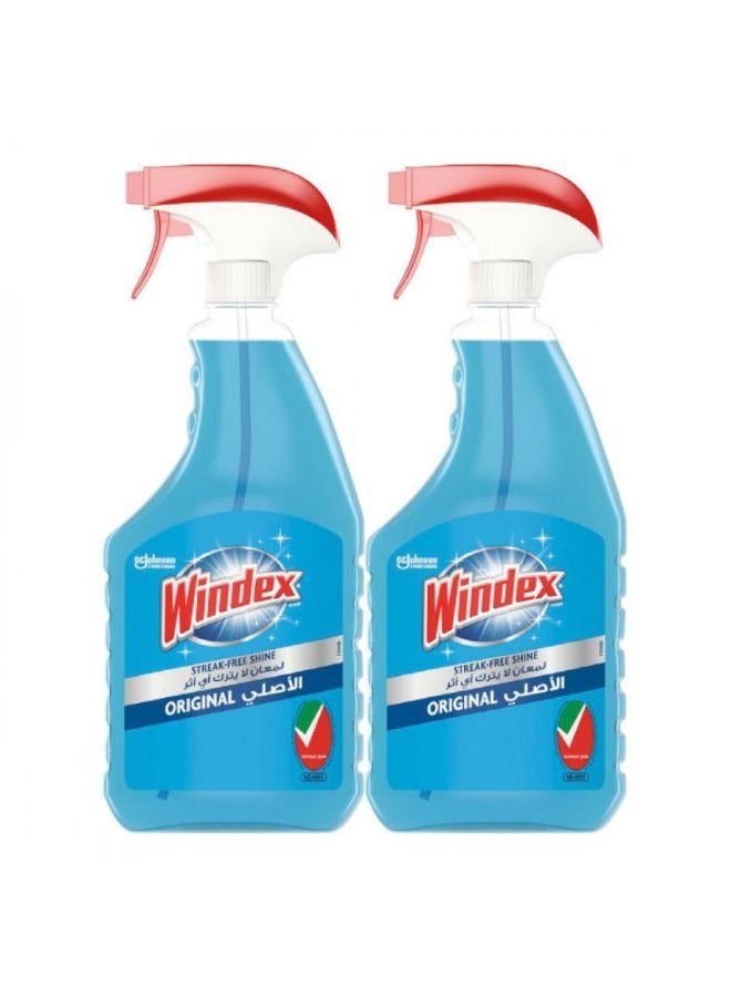 Windex Glass Cleaner Original 2 x 750ml  - Image 1