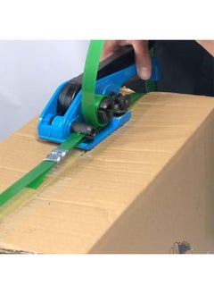 Rubik Strapping Tensioner & Plier Kit 13-19mm, Heavy Duty Manual PET Packaging Strap Banding Tools for Securing Packages and Pallets (Black/Blue)  - Image 2