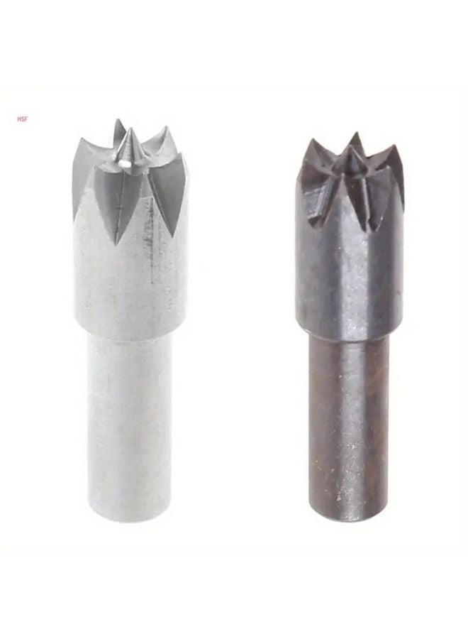 1pc 6mm Plum Blossom Thimble Drill Bit For Mini Lathe Machine DIY Woodworking Tools - Image 3