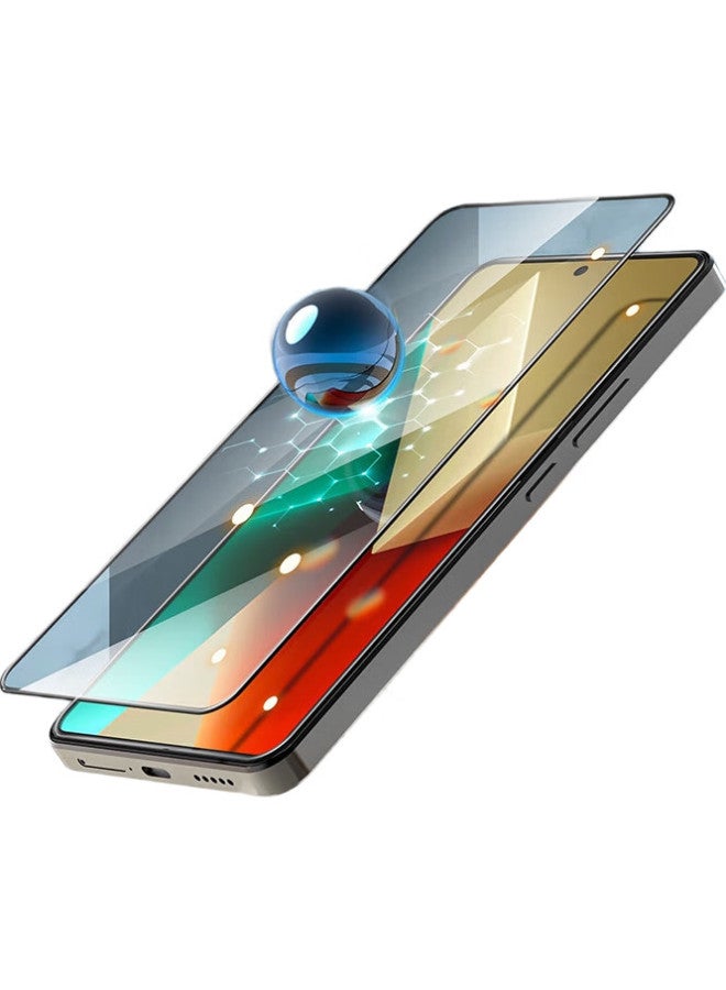 Hotfire Tempered Glass Screen Protector For Xiaomi Redmi Note 13 Pro, Full Coverage Automatic Adhesive Glass Protective Film For Xiaomi Redmi Note 13, Shatterproof And Scratch-Resistant - Image 2