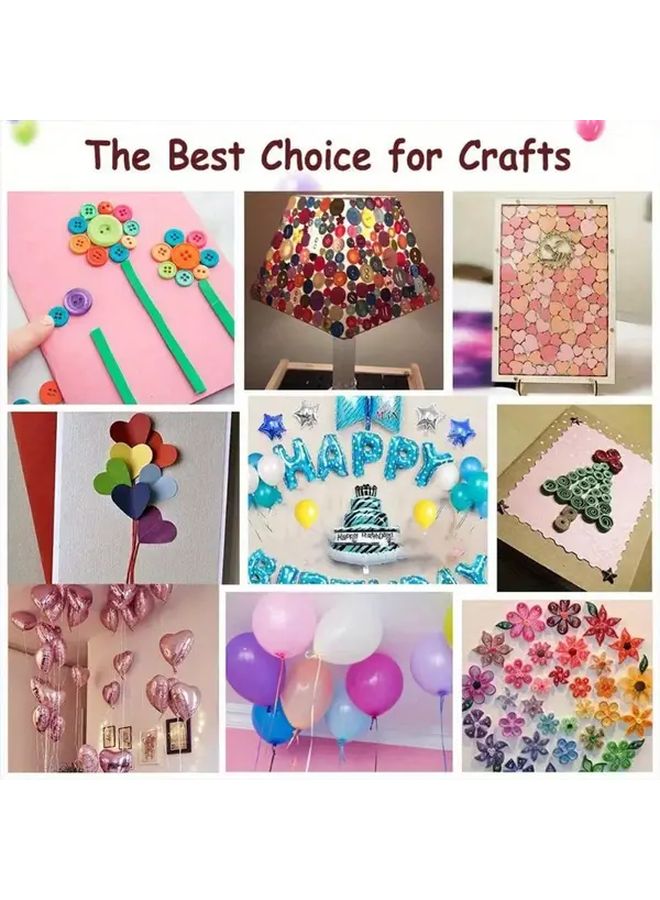 1000pcs Double Sided Adhesive Dots Removable Balloon Glue For Crafts Wedding Decor - Image 5