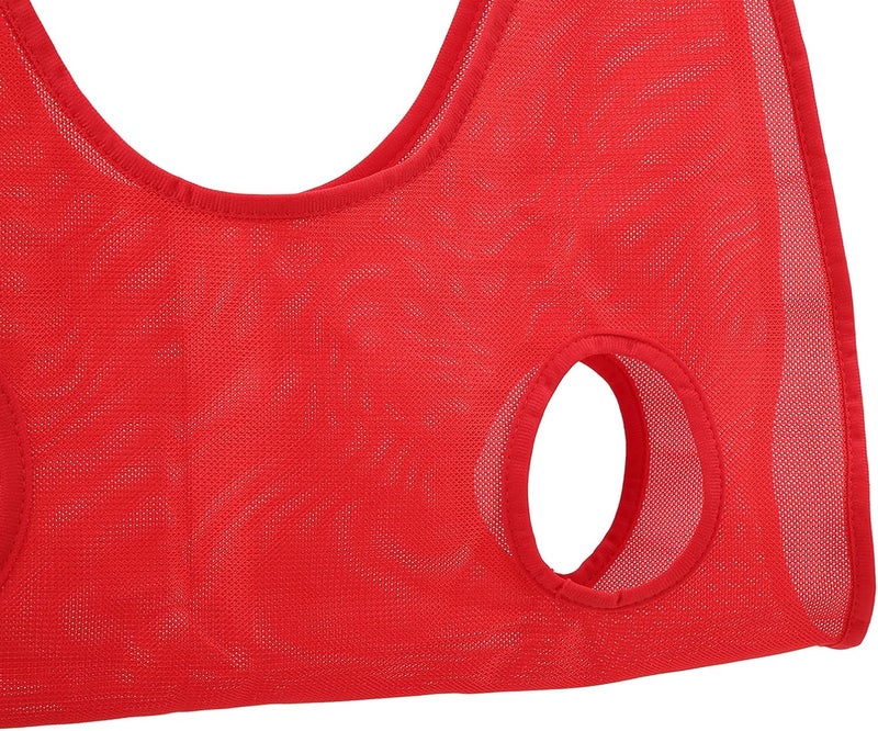 Pet Grooming Hammock, Dog and Cat Trimming Assistant with S Shaped Hooks, S Size - Safe Design, Breathable Polyester Fabric, Easy Nail Trimming and Cleaning (L) - Image 2