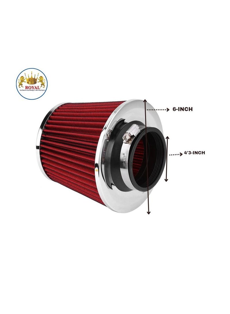 رويال CAR AIR FILTER ENGINE PART- DYT-0403 (RED) - Image 4