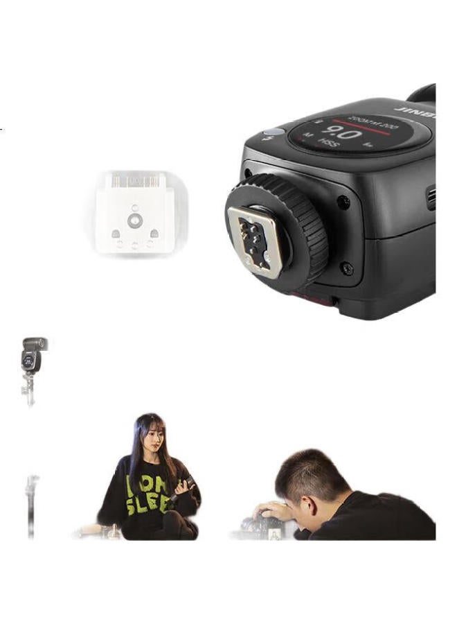 Jinbei فلاش جينبي Hi-460Max للكاميرات الرقمية وكاميرات المرايا، مزامنة عالية السرعة TTL، محمول، مناسب للتصوير الخارجي، متوافق مع سوني Hi-460Max نسخة سوني (لـ سوني) - Image 3