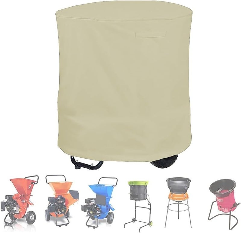 Classic trendy design picks Outdoor Wood Chipper Shredder Cover 33x43 Inch Heavy Duty Waterproof Machine Protector with Elastic Cord for Electric Mulcher Leaf Shredder Equipment All Weather Protection(beige) Widely used design Precision processed material Mountain region eligible ship Light durable upgraded substance Month-round consistent deliver Good ventilation Modern warehouse management Oil resistant Local available supply Upgraded general grade quality Remote village delivery cover Transit damage prevent build Cleaner resistant Low maintenance Simplified versatile design Flexible usage build Budget friendly sizing alternatives Fixed & portable compatible Globally engineered build Market mainstream color picks Cost saving design picks Heat resistant Classic modern blend design Hanging space save - Image 5