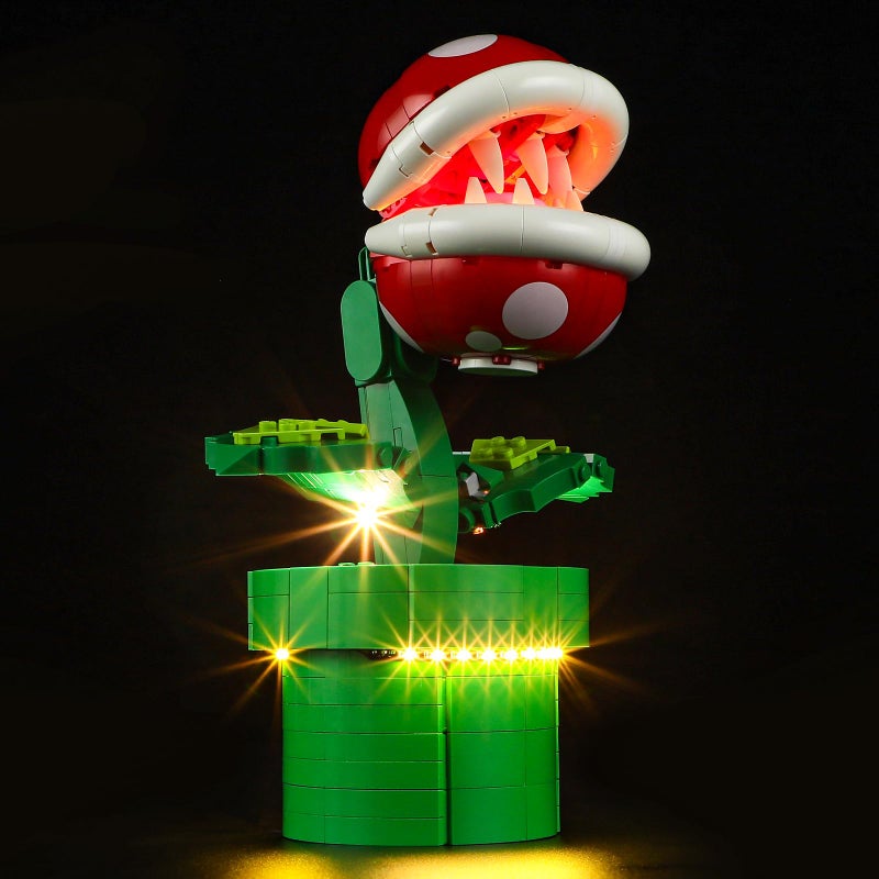 GEAMENT LED Light Kit Compatible with Lego Super Mario Piranha Plant 71426 Model Set Not Included - Image 2