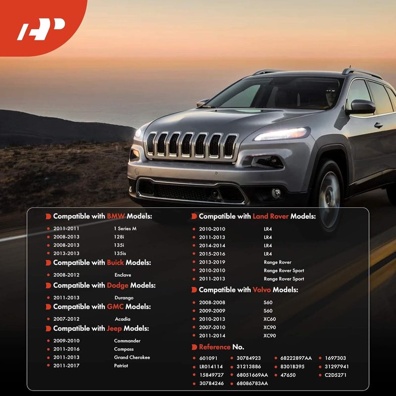 A-Premium Headlight Control Module Replacement Set for Jeep, GMC, Buick, and Land Rover - Image 2