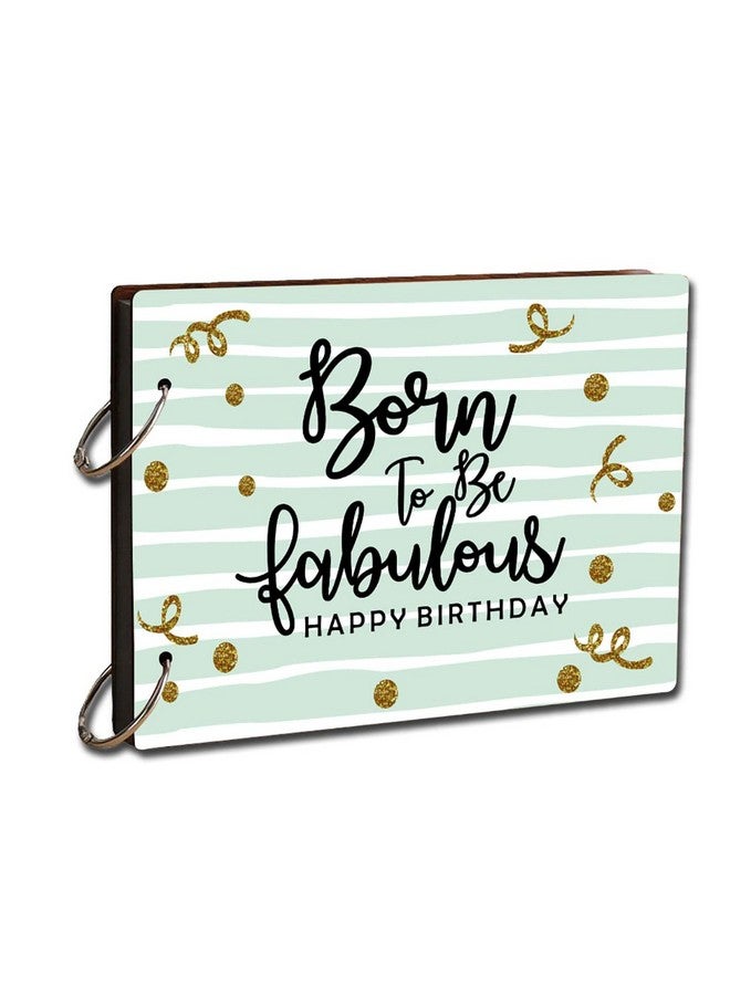 Printelligent DIY Scrapbook Photo Album Diary - Creative Gifts for Anniversary Small 9 x 6.5 inch - Birthday New - Image 1