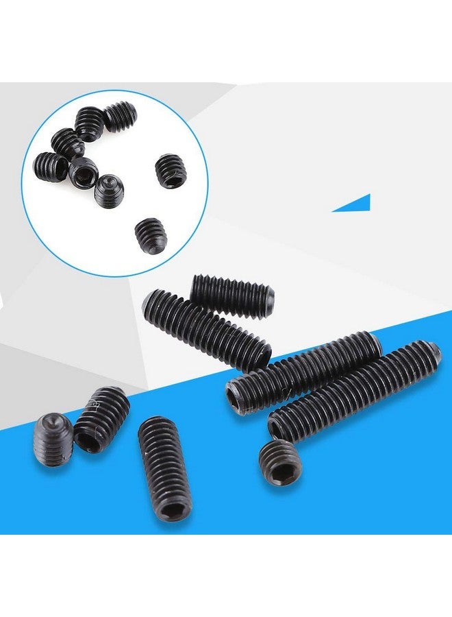 فديت مجموعة براغي من Fdit مكونة من 200 قطعة M3 من الفولاذ الكربوني الأسود - Image 4