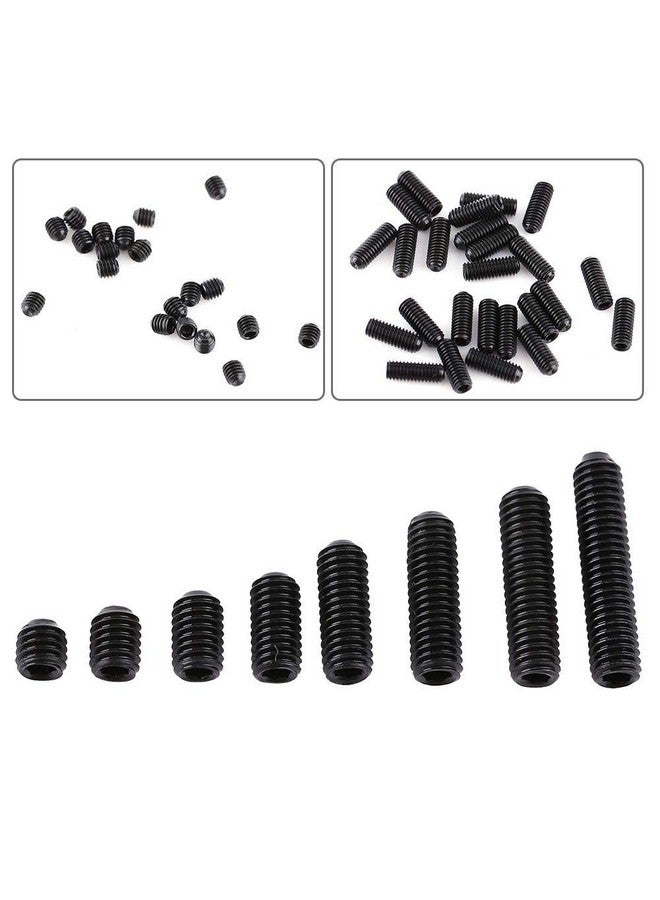 فديت مجموعة براغي من Fdit مكونة من 200 قطعة M3 من الفولاذ الكربوني الأسود - Image 5