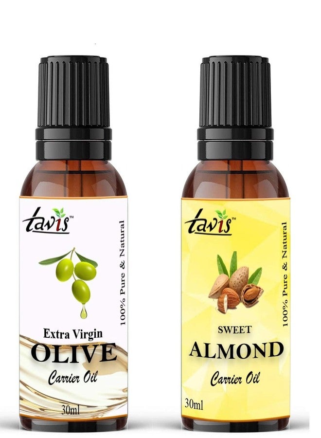 Tavis Extra Virgin Olive Oil, Sweet Almond Oil - Image 1