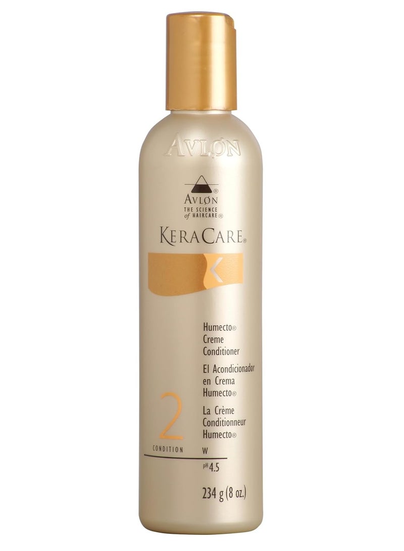 KeraCare Humecto Cream Conditioner 8 oz - Deep Hydrating and Moisturizing Conditioner