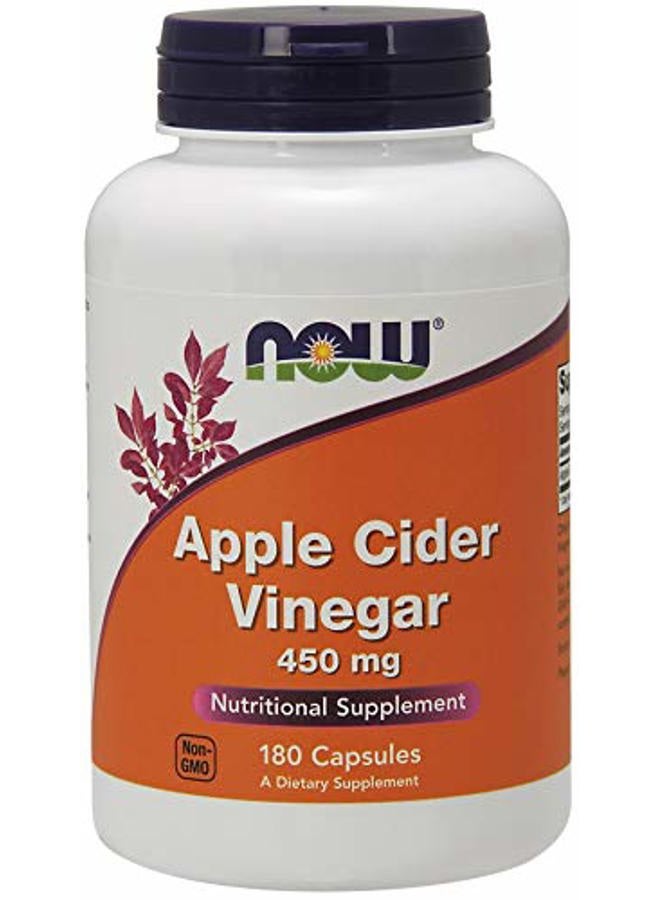 Now Foods Apple Cider Vinegar 450 mg 180 Tablets - Image 3