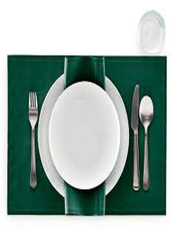 MY DRAP Washable And Reusable Cotton Placemat (12 Per Roll, English Green) - Image 4