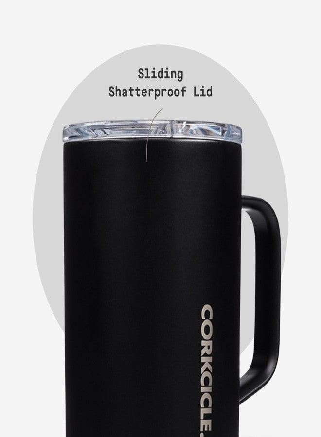 Corkcicle thermos mug Classic 475 ml stainless steel matt black - Image 5