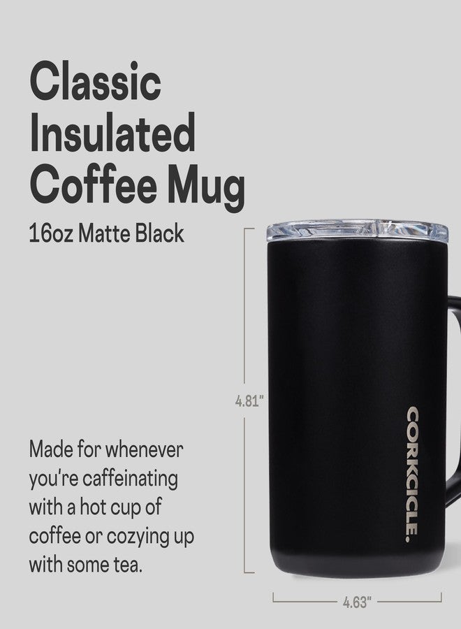 Corkcicle thermos mug Classic 475 ml stainless steel matt black - Image 2