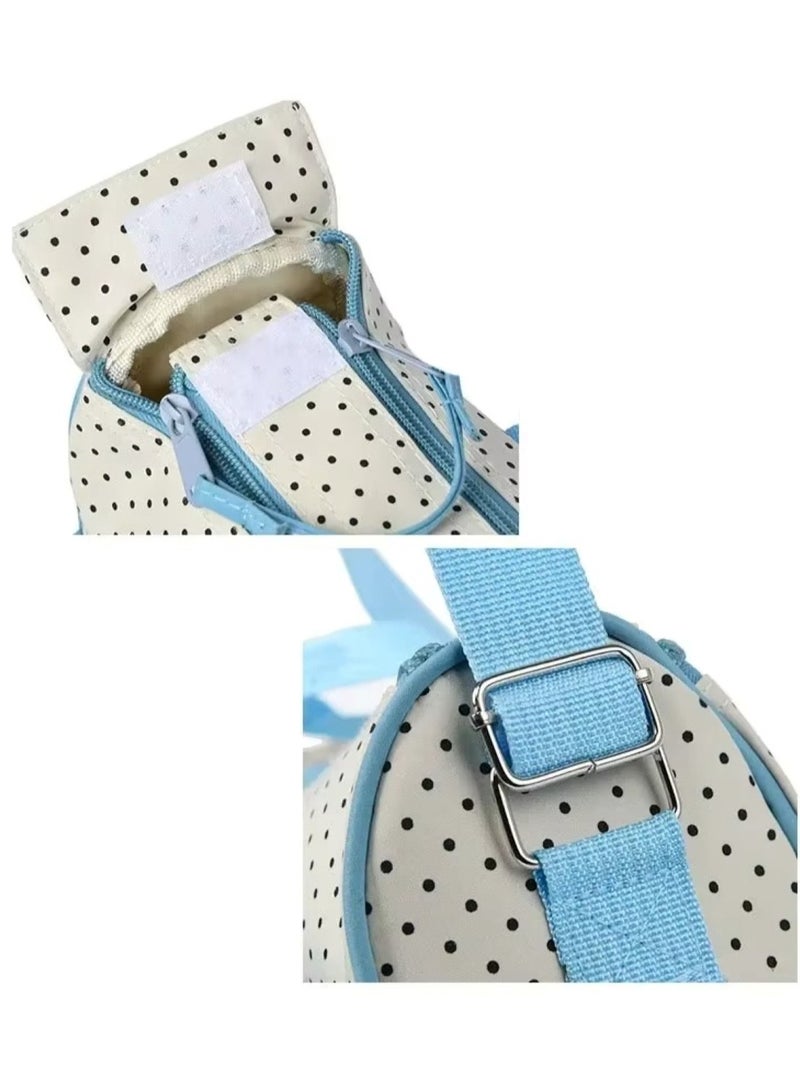 Stylish Blue Baby Diaper Bag Set - Image 2