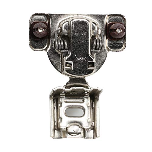 DTC 1-1/4" Overlay Soft Close 105 Degree 2 Cam Press in Face Frame Concealed Cabinet Hinge 6-Way Adjustable E8Q115NH (2 Pack) - Image 5