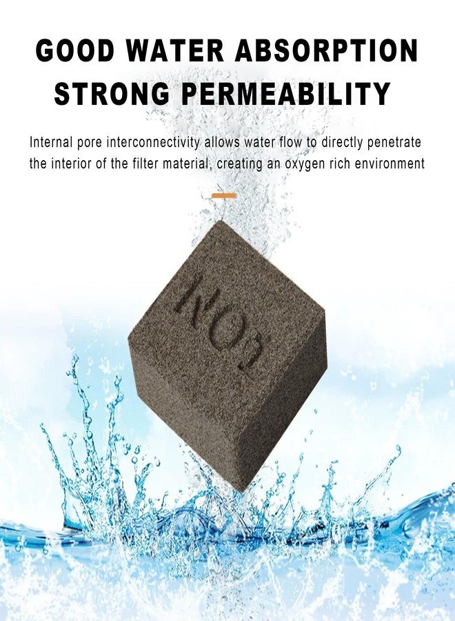 LIYAOLI 36-Pack Bio Media for Fish Tank Aquarium Filter - 4 lbs Ceramic Biological Filter Media Set, Nitrogen Removing Biomedia for Freshwater/Bio Balls for Pond Filter (Black - Block) - Image 4