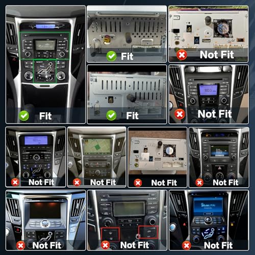Inefala 8 Core 4+64G Radio for Hyundai Sonata 2010-2015 Android 15 CarPlay Stereo Upgrade 9" Touch Screen Android Auto Bluetooth GPS 59UI AHD Backup Camera - Image 2