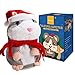 Eocolz Talking Hamster Repeats What You Say Mimicry Pet Plush Buddy Electronic Mouse Interactive Toy Funny Kids Stuffed Toys Children Early Learning for Girl and Boy Gift Gray - Image 3