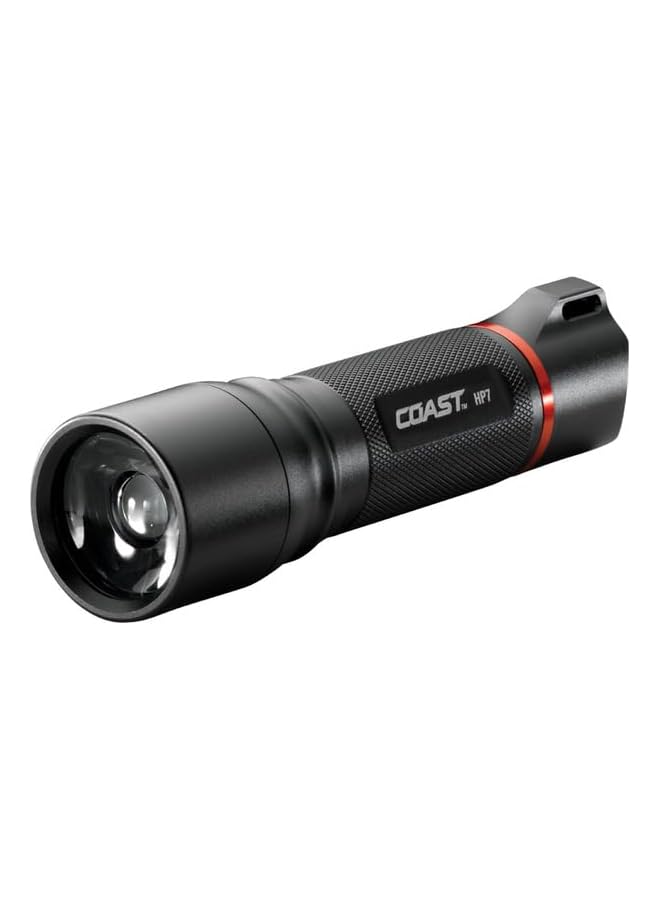 Coast HP7 Handheld Focusing Flashlight Black - Image 1