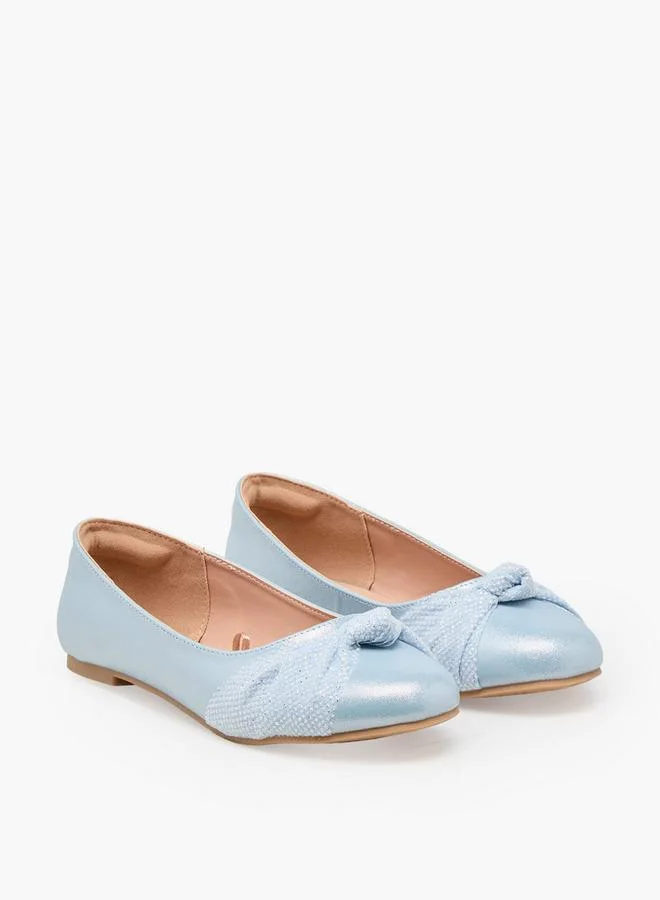 ليتل ميسي Girls Slip-On Ballerina Shoes