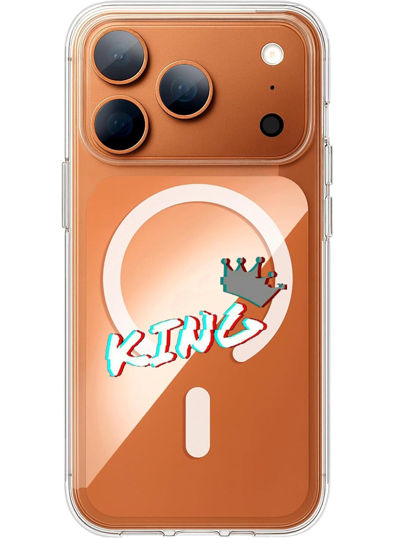 Theodor Magnetic Case for Apple iPhone 17 Pro Max Compatible with MagSafe Wireless Charging, Shockproof Phone Bumper Cover - KSA symbol - Image 1