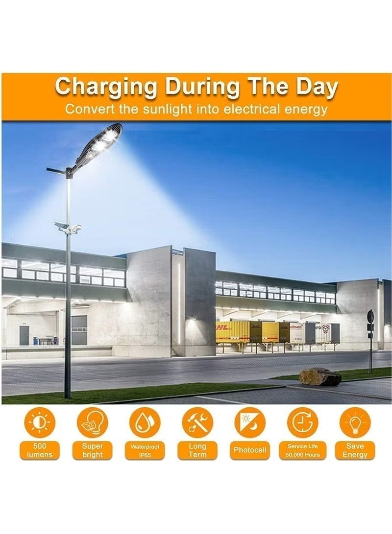 YelaJoy LED Solar Light Outdoor,2400mah Security Street Lamp Solar Motion Sensor Security Lights,3 Modes,30W 90LEDs Bright COB,Remote Control,IP65 Waterproof Solar Wall Light Outside for Garden Garage - Image 3