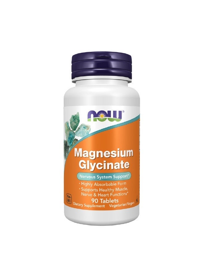 Now Foods Magnesium Glycinate 180 tabs - Image 1